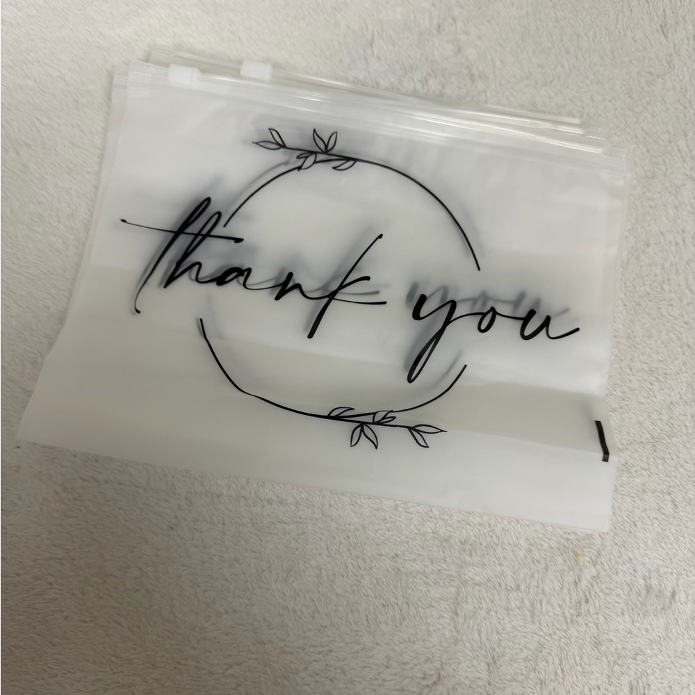 Thank You Reusable Zip Bags - Set of 20 - Picture 3 of 5
